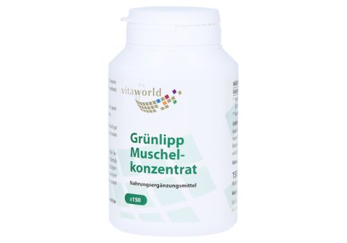 GRÜNLIPPMUSCHEL KONZENTRAT 500 mg Kapseln – PZN 01468478 (PZN 01468478)