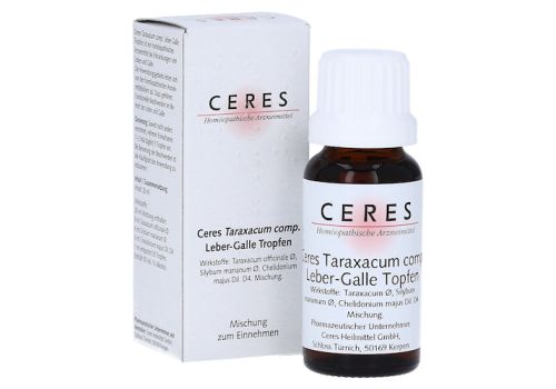 CERES Taraxacum comp.Leber-Galle Tropfen – PZN 14050869 (PZN 14050869)