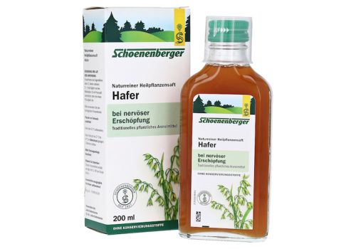 Hafer naturreiner Heilpflanzensaft Schoenenberger – PZN 00692127 (PZN 00692127)