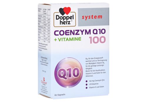 DOPPELHERZ Coenzym Q10 100+Vitamine system Kapseln – PZN 13754189 (PZN 13754189)