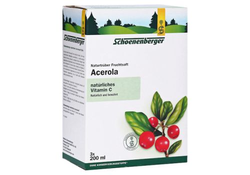 Schoenenberger Acerola Naturtrüber Fruchtsaft – PZN 00699738 (PZN 00699738)