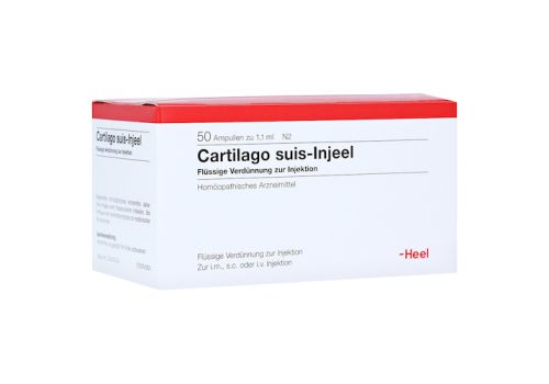 CARTILAGO suis Injeel Ampullen – PZN 00181183 (PZN 00181183)