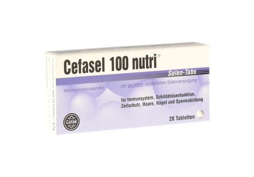 CEFASEL 100 nutri Selen-Tabs – PZN 04522563 (PZN 04522563)