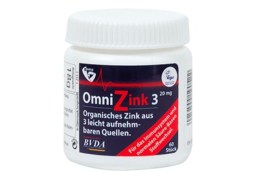 OMNIZINK 3 Tabletten – PZN 13590977 (PZN 13590977)