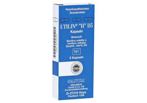 UTILIN H D 5 Kapseln – PZN 02100705 (PZN 02100705)