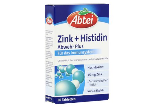 Abtei Zink+histidin Tabletten – PZN 03972761 (PZN 03972761)