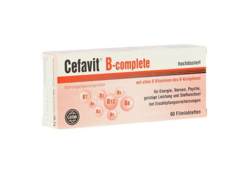 Cefavit B-complete Filmtabletten – PZN 13418095 (PZN 13418095)