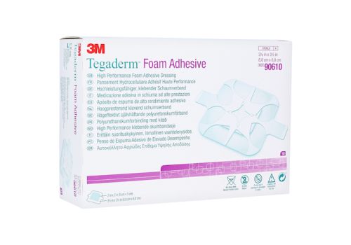 TEGADERM 3M Foam Adhesive 8,8x8,8 cm 90610 – PZN 10032432 (PZN 10032432)