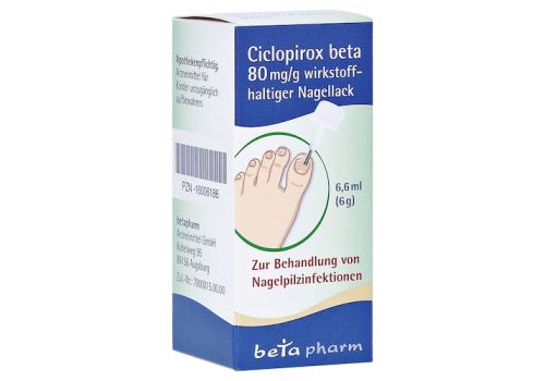 Ciclopirox beta 80mg/g – PZN 16006186 (PZN 16006186)