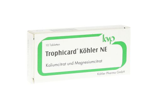 TROPHICARD Köhler NE Tabletten – PZN 10418775 (PZN 10418775)