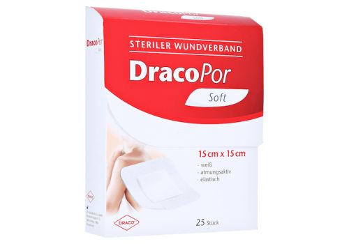 DRACOPOR Wundverband 15x15 cm steril – PZN 14167494 (PZN 14167494)