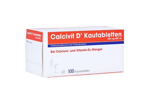 Calcivit D 600mg/400 I.E. – PZN 01364833 (PZN 01364833)