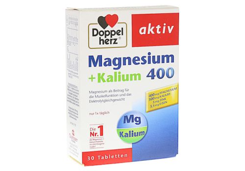 Doppelherz aktiv Magnesium + Kalium 400 – PZN 00896491 (PZN 00896491)