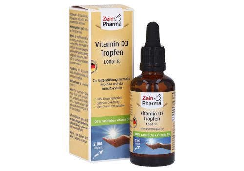 VITAMIN D3 TROPFEN 1.000 I.E. 2100 Tro.ZeinPharma – PZN 13971969 (PZN 13971969)