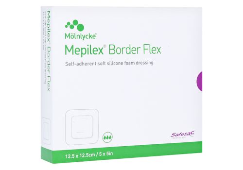 MEPILEX Border Flex Schaumverb.haft.12,5x12,5 cm – PZN 12596015 (PZN 12596015)