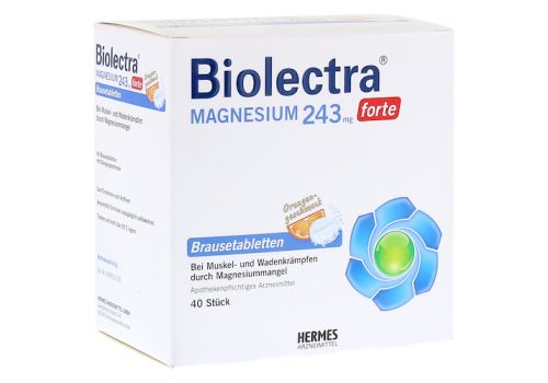 Biolectra Magnesium 243mg forte Orange – PZN 06789307 (PZN 06789307)