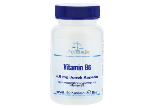 VITAMIN B6 3,6 mg Junek Kapseln – PZN 04132164 (PZN 04132164)