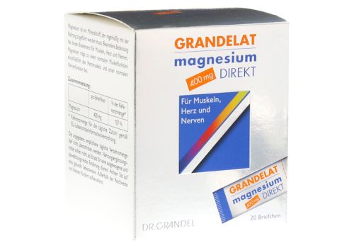 MAGNESIUM DIREKT 400 mg Grandelat Pulver – PZN 01488512 (PZN 01488512)