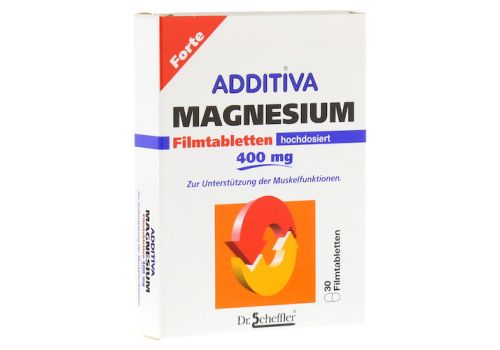 ADDITIVA Magnesium 400 mg Filmtabletten – PZN 06139325 (PZN 06139325)