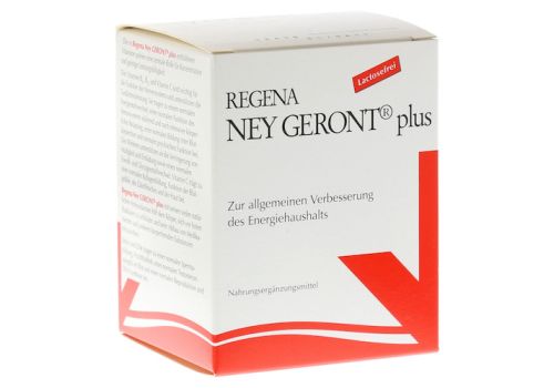 REGENA Ney Geront plus Kapseln – PZN 09542406 (PZN 09542406)