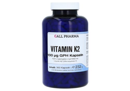 VITAMIN K2 100 µg GPH Kapseln – PZN 10338013 (PZN 10338013)