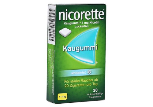 Nicorette 4mg whitemint – PZN 07353629 (PZN 07353629)