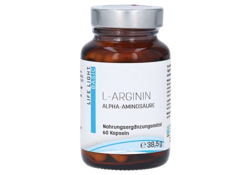 L-ARGININ 500 mg Kapseln – PZN 04874687 (PZN 04874687)