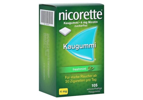 Nicorette 4mg freshmint – PZN 03643454 (PZN 03643454)