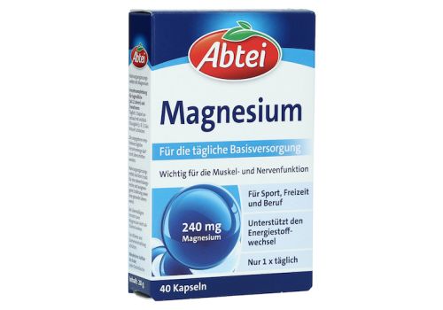 Abtei Magnesium Kapseln – PZN 07145351 (PZN 07145351)