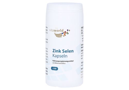 ZINK SELEN Kapseln 15 mg/100 µg – PZN 07518160 (PZN 07518160)