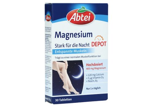 Abtei Magnesium Stark für die Nacht Depot Tabletten – PZN 01647666 (PZN 01647666)