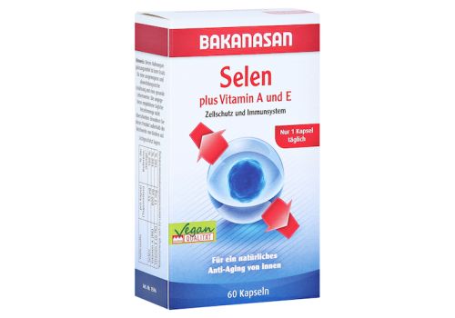 BAKANASAN Selen plus Vitamin A und E Kapseln – PZN 11617784 (PZN 11617784)