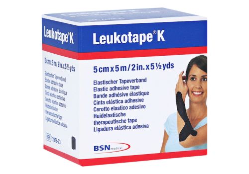 LEUKOTAPE K 5 cm schwarz – PZN 06110184 (PZN 06110184)