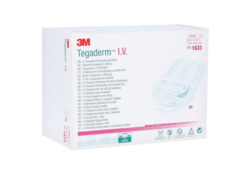 TEGADERM 3M Transpar.Verb.7x8,5 cm 1633 – PZN 04999874 (PZN 04999874)