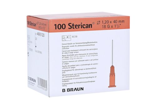 Sterican Kanülen 18 Gx1 1/2 1,2x40 mm – PZN 02057955 (PZN 02057955)