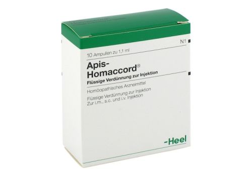 APIS HOMACCORD Ampullen – PZN 00059476 (PZN 00059476)