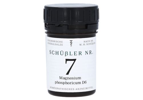 SCHÜSSLER Nr.7 Magnesium phosphoricum D 6 Tabl. – PZN 13576836 (PZN 13576836)