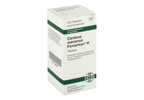 CARDUUS MARIANUS PENTARKAN H Tabletten – PZN 00180901 (PZN 00180901)