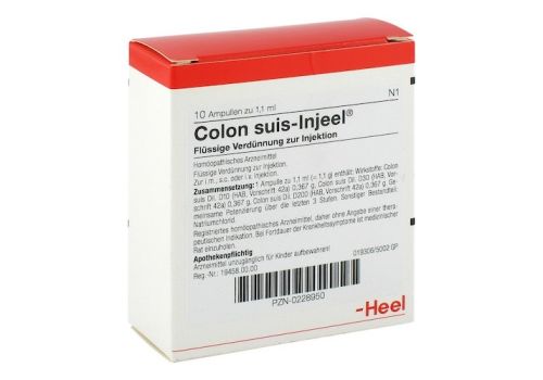 COLON SUIS Injeel Ampullen – PZN 00228950 (PZN 00228950)