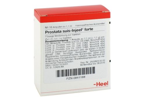 Prostata suis-Injeel forte Ampullen – PZN 00841188 (PZN 00841188)