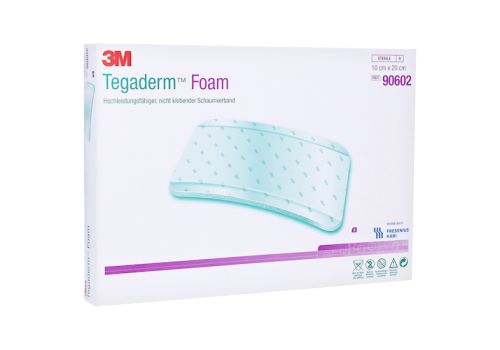 TEGADERM Foam Verband FK 10x20 cm 90602 – PZN 06917165 (PZN 06917165)