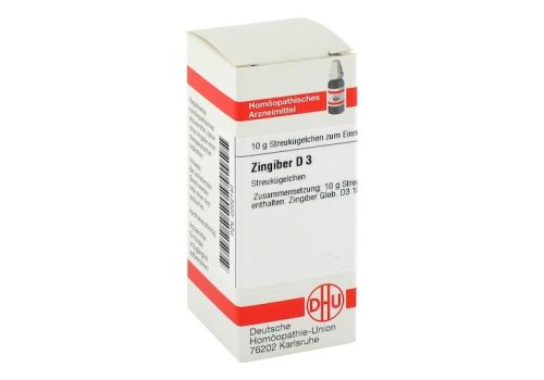 ZINGIBER D 3 Globuli – PZN 00002140 (PZN 00002140)