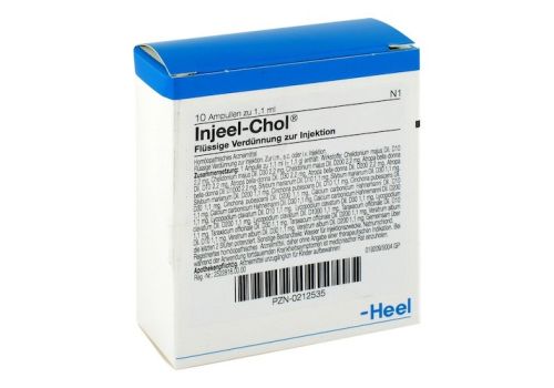 INJEEL Chol Ampullen – PZN 00212535 (PZN 00212535)