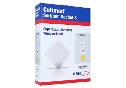 CUTIMED Sorbion Sachet S Wundauflage 20x20 cm – PZN 11361468 (PZN 11361468)