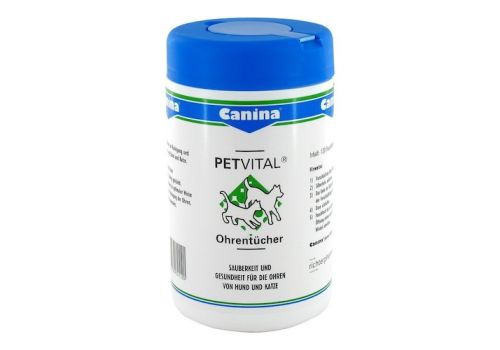 PETVITAL Feuchttücher f.Ohren vet. – PZN 00969675 (PZN 00969675)