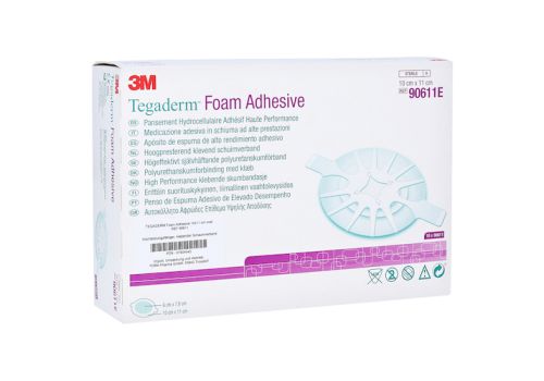 TEGADERM Foam Adhesive 10x11 cm oval 90611 – PZN 07604942 (PZN 07604942)