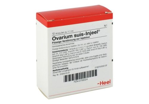 OVARIUM SUIS Injeel Ampullen – PZN 00756324 (PZN 00756324)