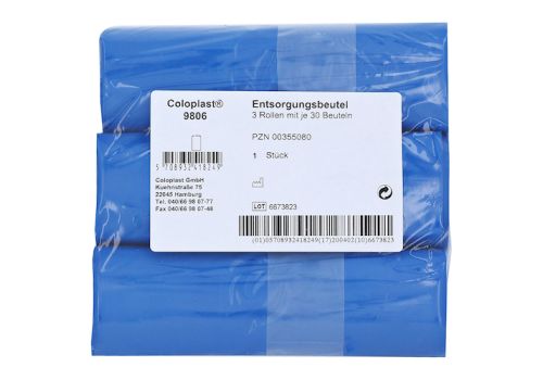 COLOPLAST Entsorgungsbtl.grau 3 Rol.a.30 St.9806 – PZN 00355080 (PZN 00355080)