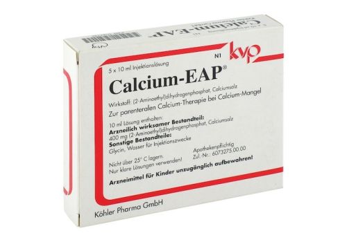 CALCIUM EAP Ampullen – PZN 00167792 (PZN 00167792)