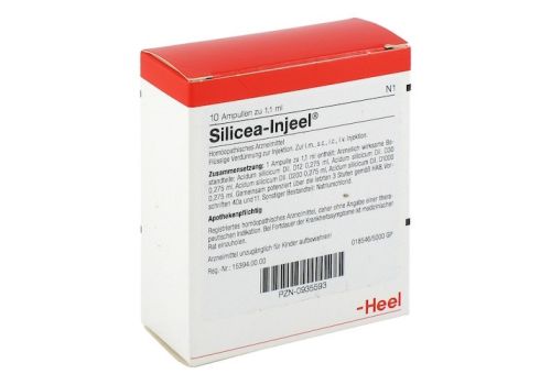 SILICEA INJEEL Ampullen – PZN 00935593 (PZN 00935593)